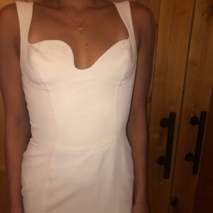 Mugler Vintage white cocktail dress